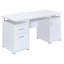 Bureau d'ordinateur en bois manufacturé Azayliah-33090308