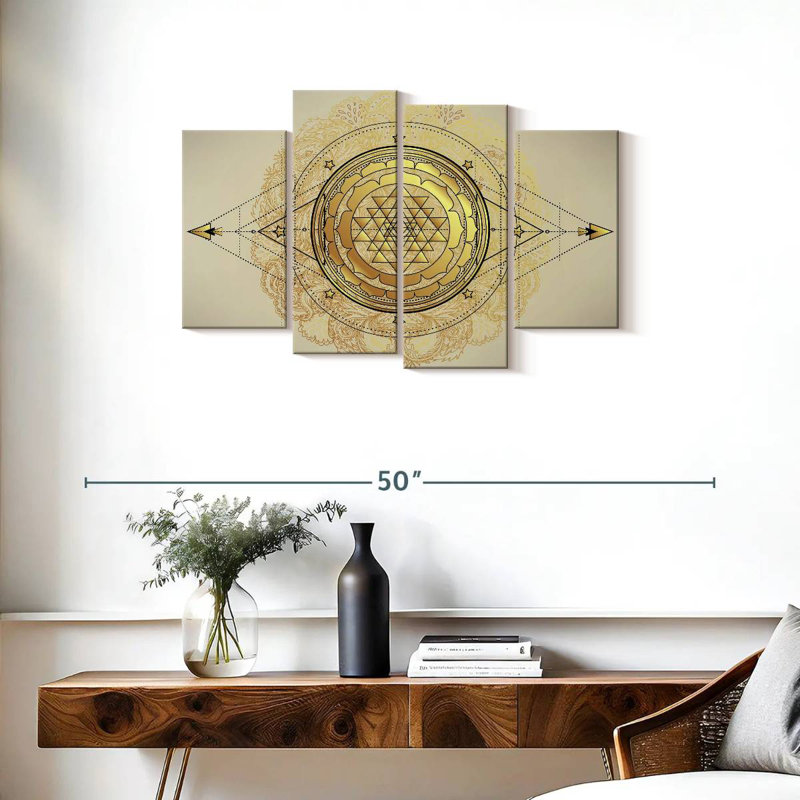 Adella sri Yantra, H 22 po x l 36 po
