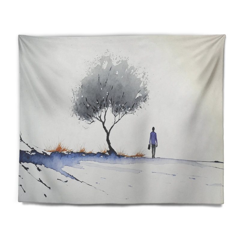 Polyester Tapestry, 50" H x 60" W