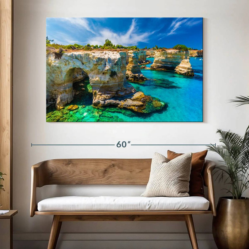 Sebbie Torre Sant'Andrea Cliffs, 34" H x 51" W