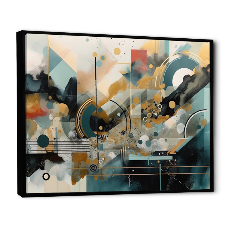 Vert et jaune, expressions artistiques modernes III - impressions sur toile abstraites, H 16 po x l 32 po x P 1 po