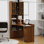 Bureau d'ordinateur en L