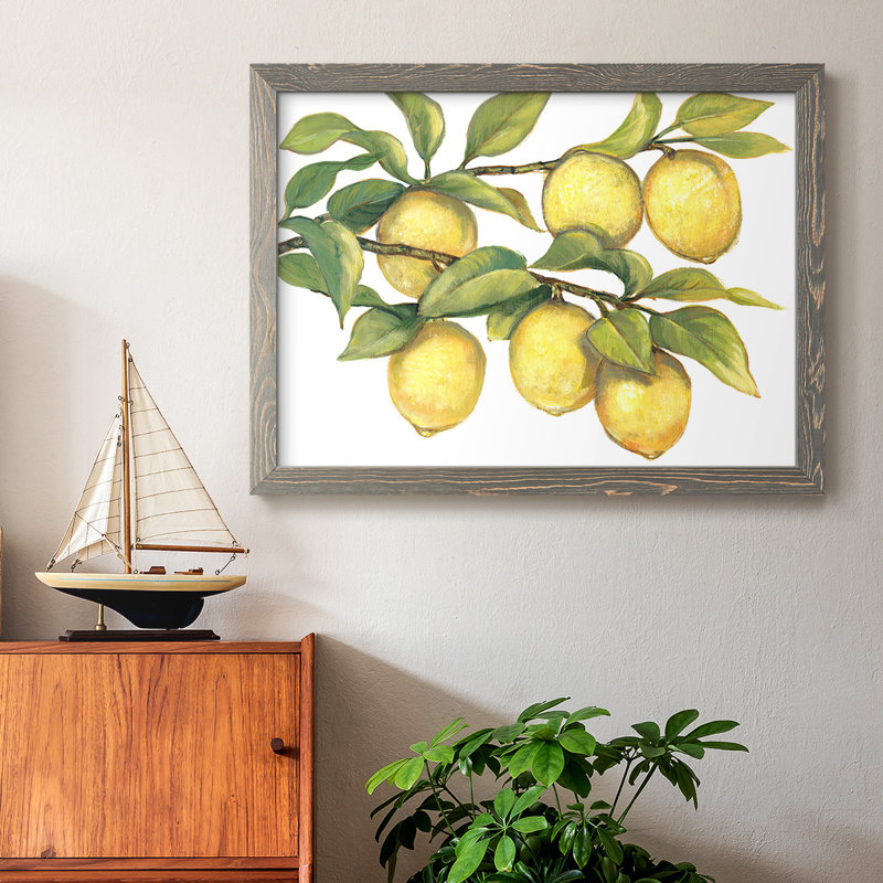 «Ripe For Picks II», peinture sur toile encadrée, Gris, H 14 po x l 20 po x P 1,5 po