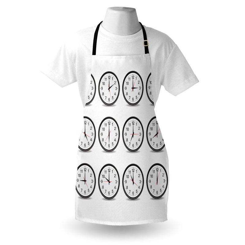 No Pattern Bib Apron