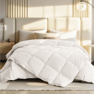 Queen Size 2 in 1 Detachable Duvet Cover with Snap Buttons for All Seasons