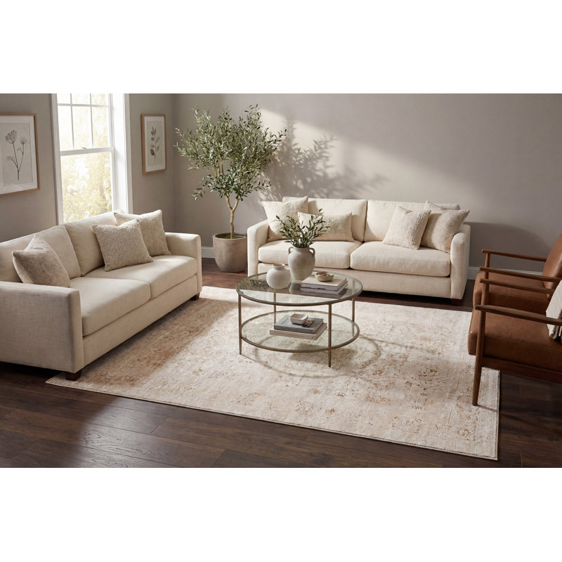 PENTA 6321-180 CREAM/BEIGE, Rectangle 7'10" x 10'10"