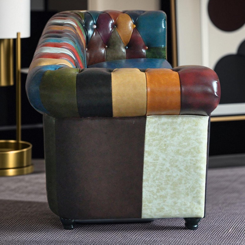 Retro Multi-Color Sofa