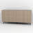 Iysa Black Cabinet with Stylish Beige Door