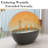 55-Inch Freestanding Solid Surface Bathtub With Drain-117989349