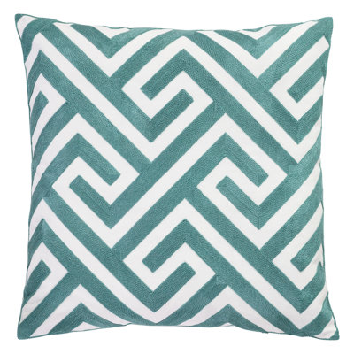Embroidered Pillow Cover
