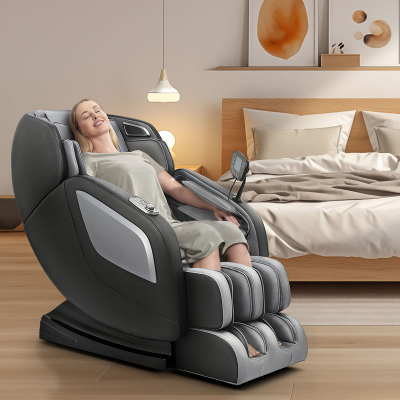 Fauteuil de massage Mazzup, Similicuir noir