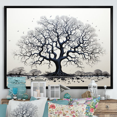 " African Tree Minimalism II "