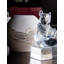 LIULI Crystal Animal, Year of the Dog | Heads Up! (Exclusive U.S. Edition with Gilded Peony Display Base)