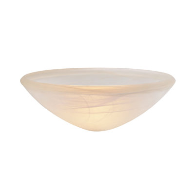 Abat-jour d'intérieur en verre 15 "