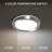 Argo Dimmable LED Flush Mount-29993896-29993898-57046125