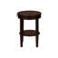 Table d'appoint à 2 niveaux, brun, chambre et table d'appoint avec tiroir