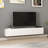 Wesa Modern White TV Unit, 70.9 x 11.8 x 11.8 Inches | 100% Melamine Coated Particle Board, Thickness: 0.7 Inches | Elegant Design for Living Room, Durable & Stylish Storage Solution, Perfect for Entertainment Spaces