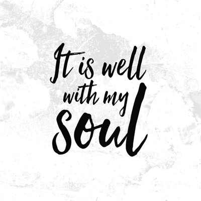 «It Is Well With My Soul Texture»