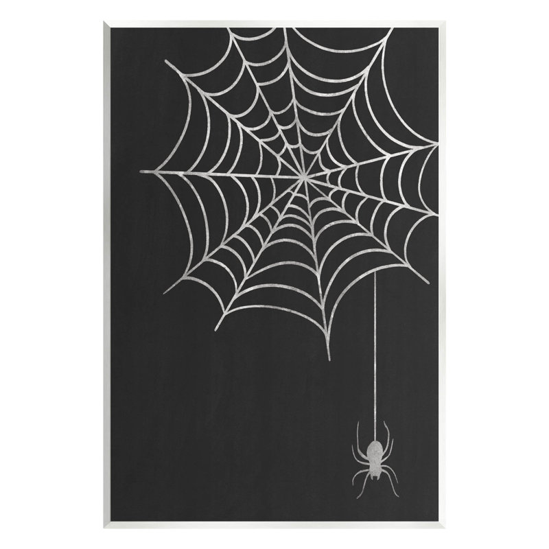 Araignée suspendue noire décontractée AT-306, H 19 po x l 13 po x P 0,5 po, Plaque murale
