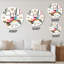 Be Wild Tribal Feathers - Horloge murale moderne-59913519