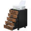 40cm Wide 5 -Drawer Mobile File Cabinet