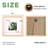 8X8 Picture Frames Made Of Solid Wood With Plexiglass, Display Pictures 4X4/6X6 With Mat Or 8X8 Without Mat Set Of 4 For Tabletop And Wall Mounting, Oak Wood