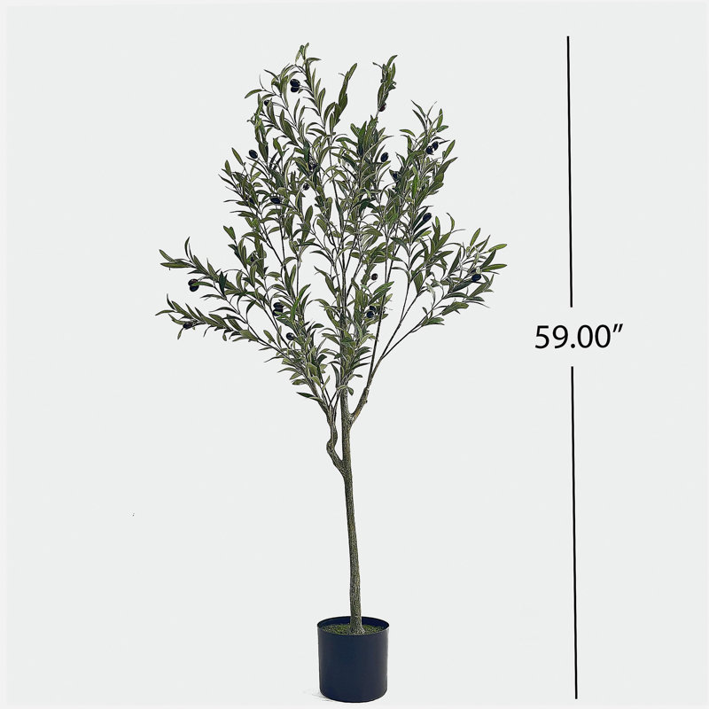 ARBRE D'OLIVE ARTIFIQUE 150CM 150CM, H 59 po x l 23 po