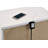 Metal And Wood Nightstand With 2 Drawers-1530814927