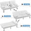 Canapé convertible en similicuir de 66 po avec porte-gobelet Janni-437376643-462683313