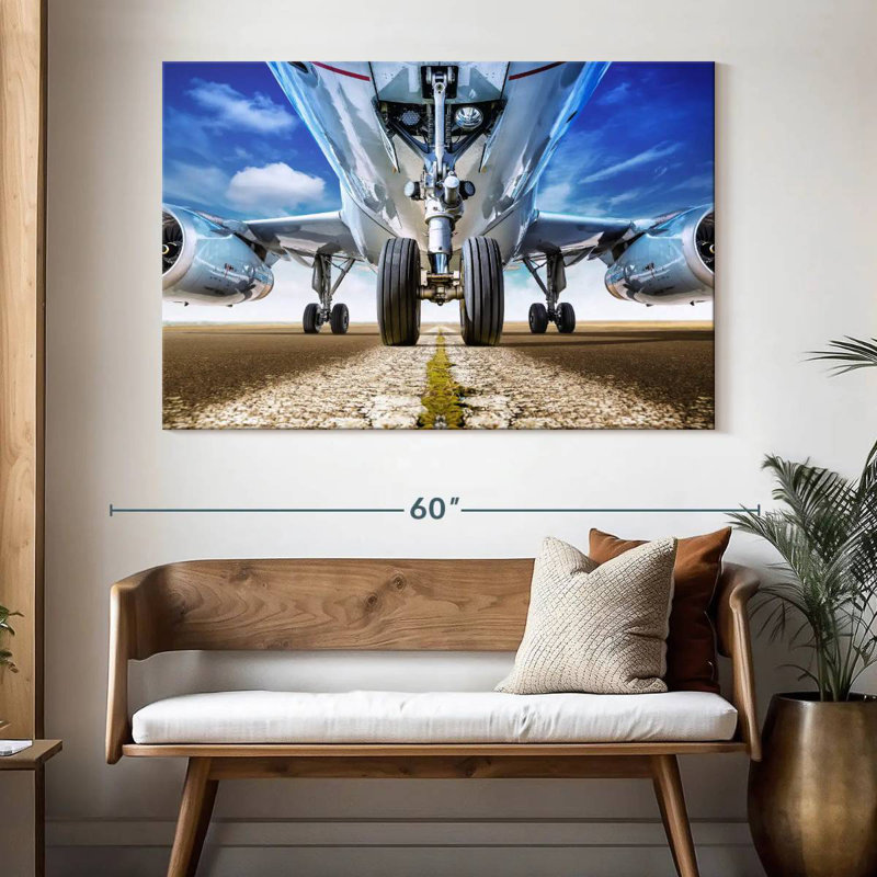 Mehar Runway Plane, 34" H x 51" W