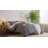 Bedsure 100% Washed Cotton Duvet Cover Oversized Queen Set -  Minimalist Cotton Beding Set For All Season（set of 3）-125402763-125402764