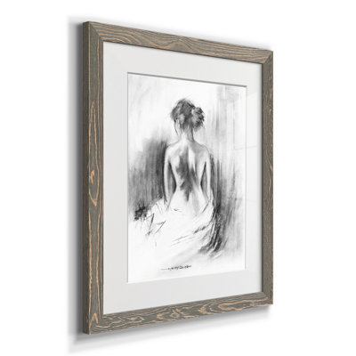 " Soft Silhouette II " Painting Print