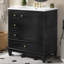 30" Freestanding Bathroom Vanity With Single Sink, 3 Drawers And Door Shelf-114299971