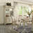 Beige Solid + Manufactured Wood+Glass Display Cases
