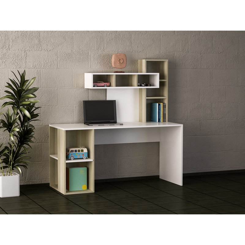 Writing Desk, White/Cordoba