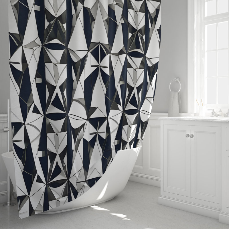 Rideau de douche Cleasta, H 72 po x l 70 po