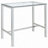 Chrome And Clear 5-Piece Bar Set