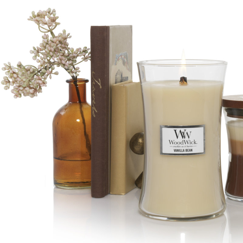 Vanilla Bean Scented Jar Candle