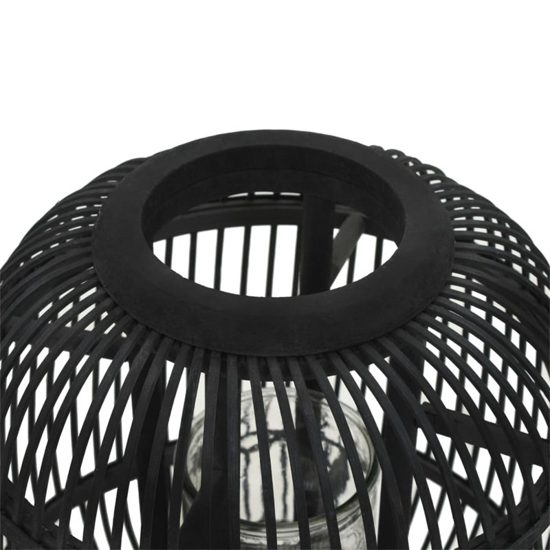 14.5'' H Bamboo Floor Lantern