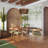 Aquitane 4-Light Pendant in Warm Brass