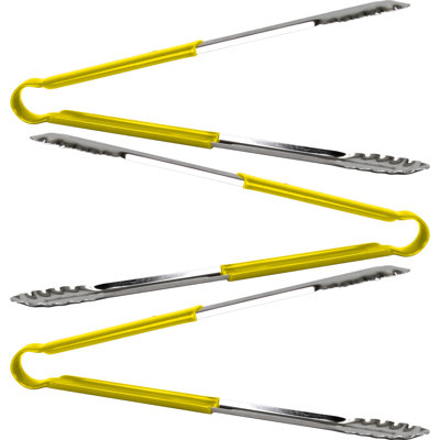 Stainless Steel Tongs 12"