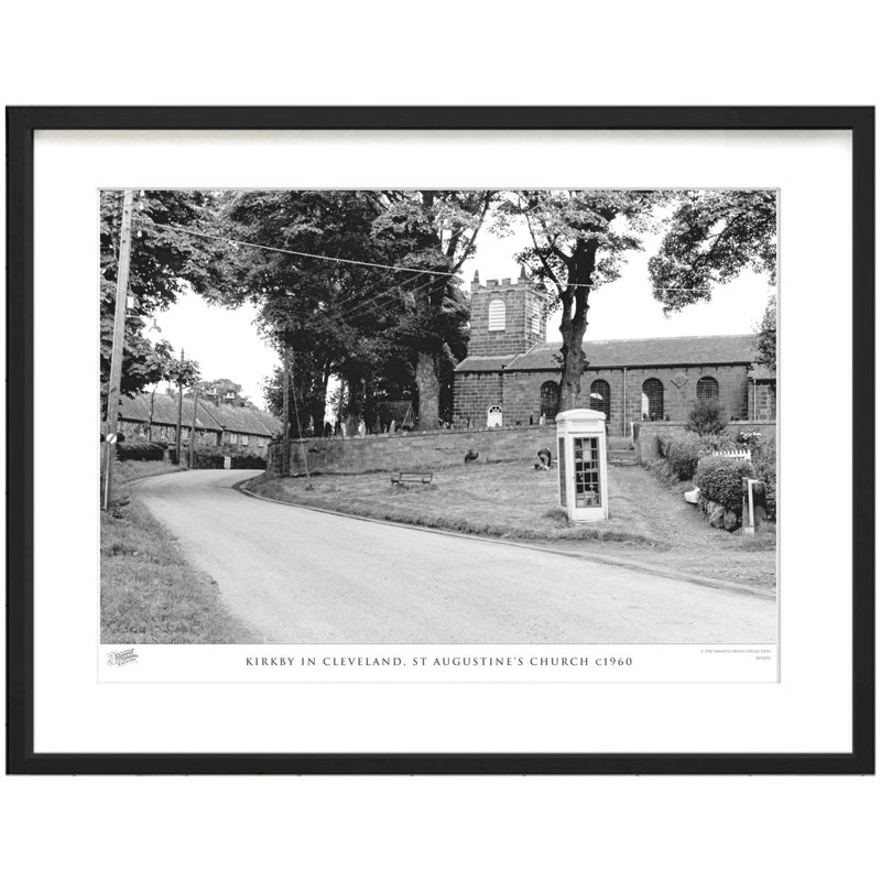 Kirkby In Cleveland, St Augustines Church C1960 - Single Picture Frame Print, 40cm H x 50cm W x 2.3cm D