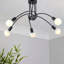 Plafonnier encastré 5 lumières 34 po Marvyn