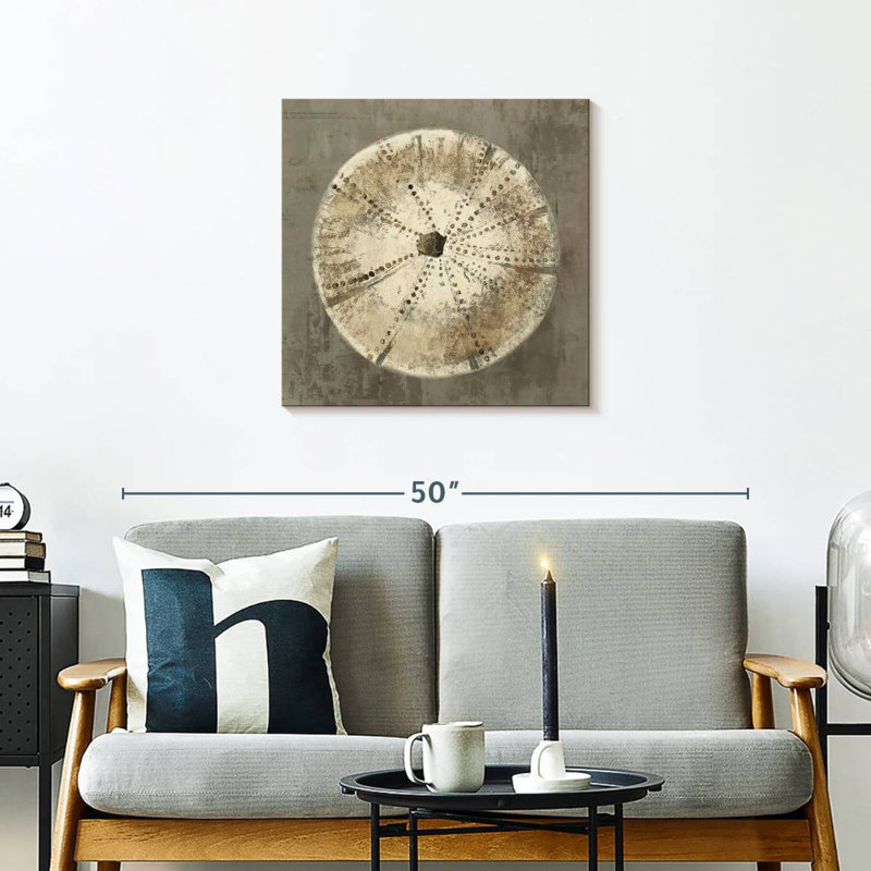 Brampt Sand Dollar I, 24" H x 24" W