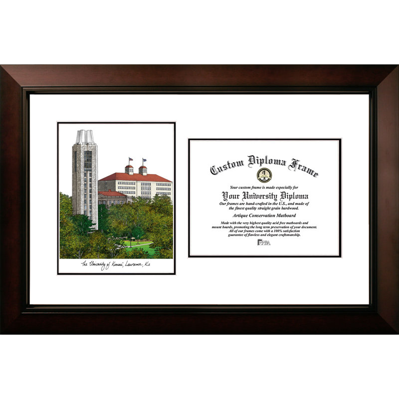 Cadre à diplôme ncaa kansas jayhawks legacy