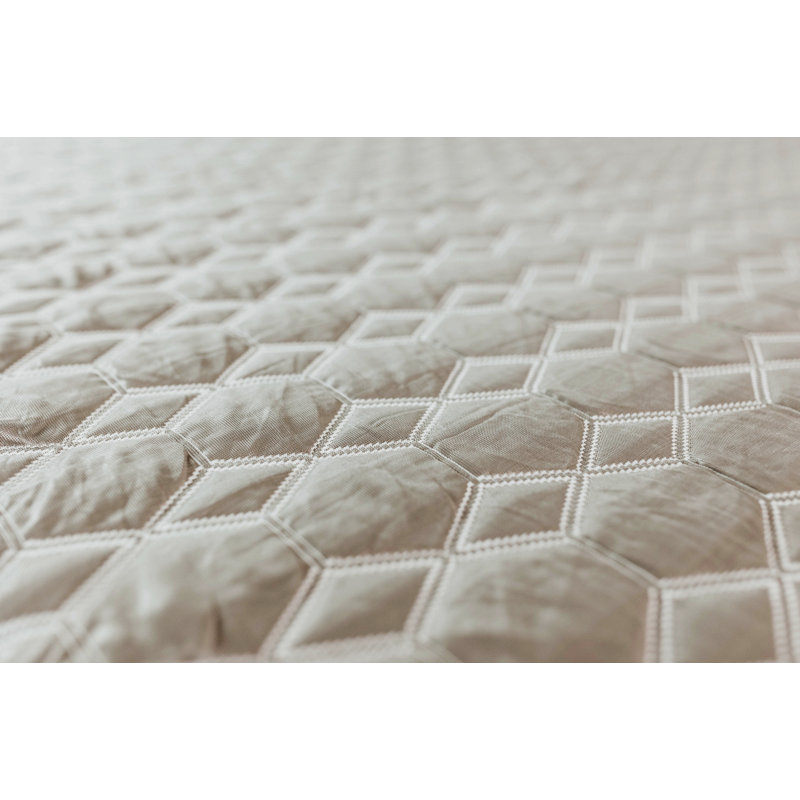 Matelas hybride Copper Lux avec couche de confort à mémoire de forme et système de ressorts, Simple extra long