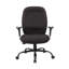 Fauteuil pivotant surdimensionné Piny, réglable, noir, 400 lb