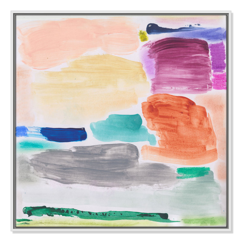 «Vivid Dissection - Square Version Print» par Bea Dina, Cadre flottant blanc, H 31,5 po x l 31,5 po