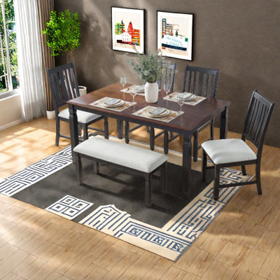 Ensembles de table de salle à manger extensible (doit inclure la table et la chaise), cuisine en bois aggloméré