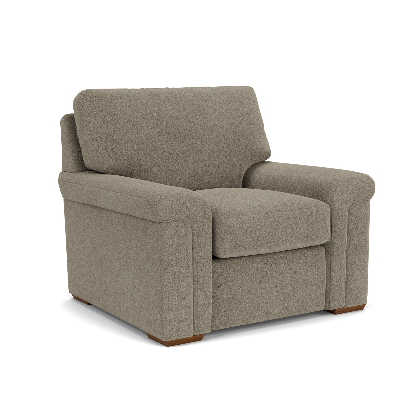 Chair and a Half, Dark Gray Polypropylene/Olefin